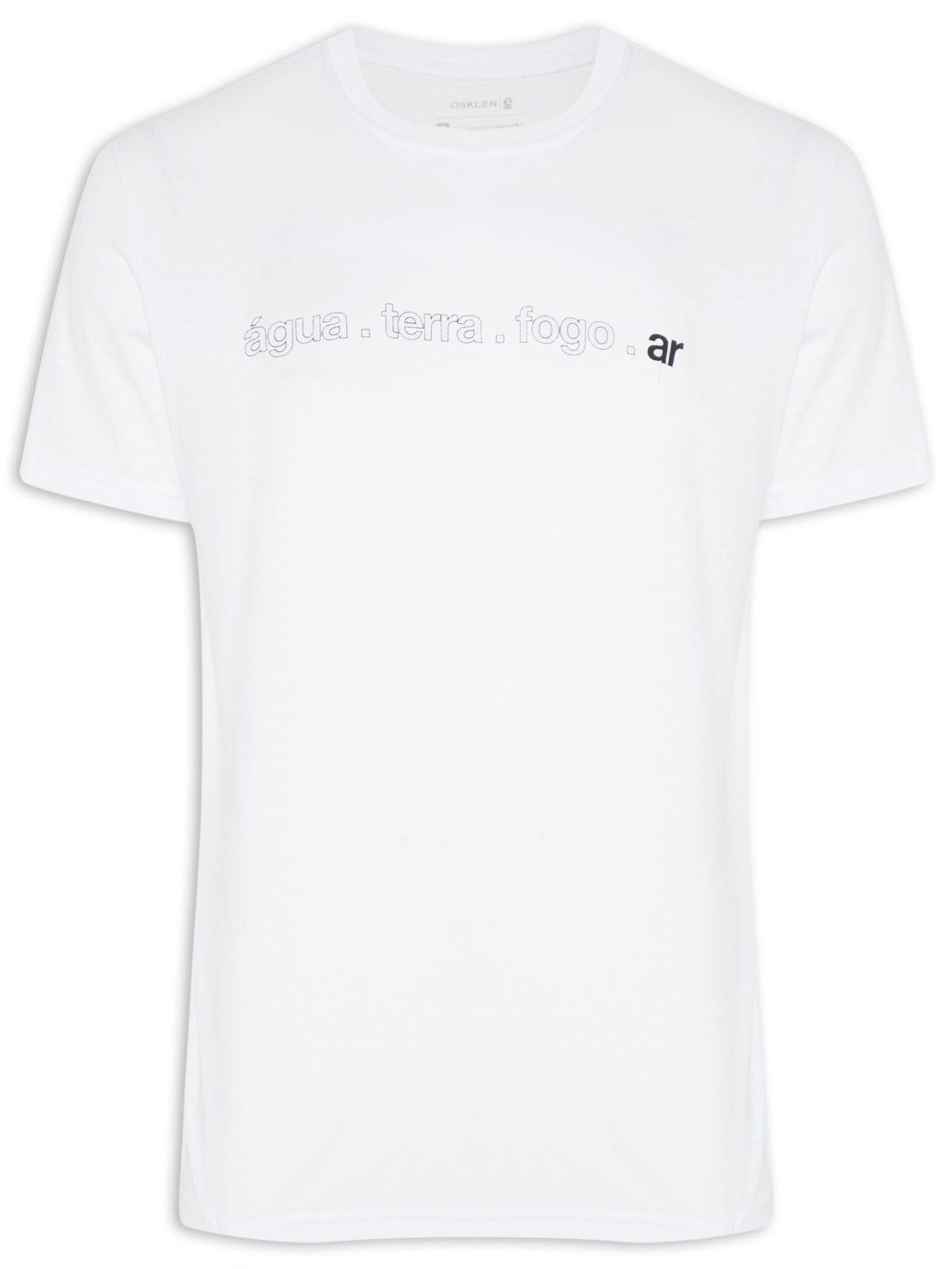 Camiseta Masculina Stone Ar - Branco
