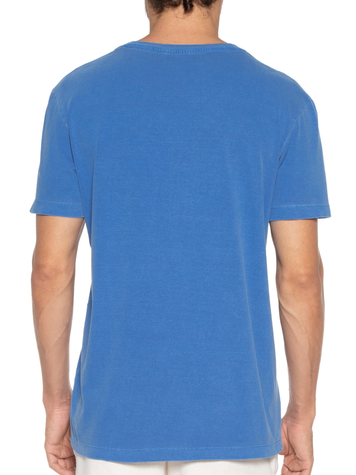 Camiseta Masculina Stone Arpx Azul Osklen