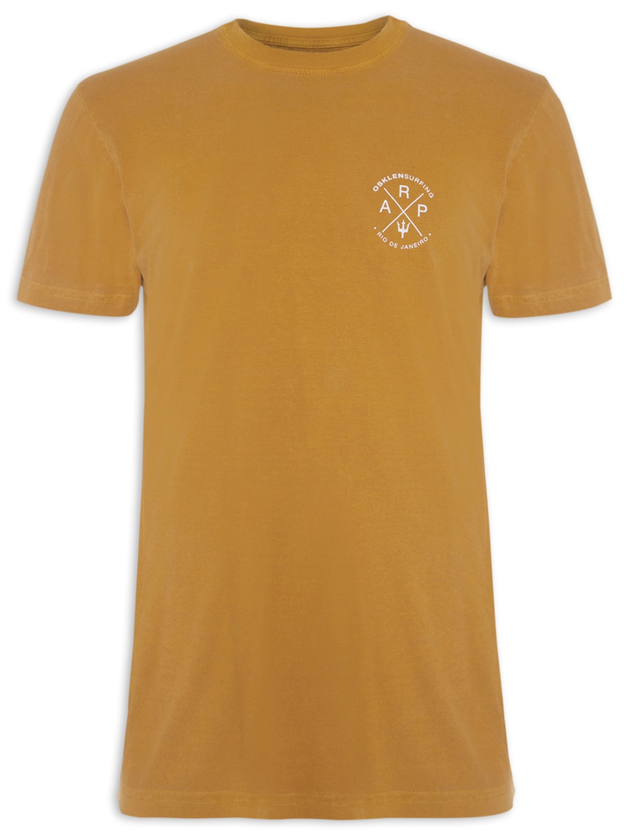 Camiseta Masculina Stone Arpx Patch - Amarelo