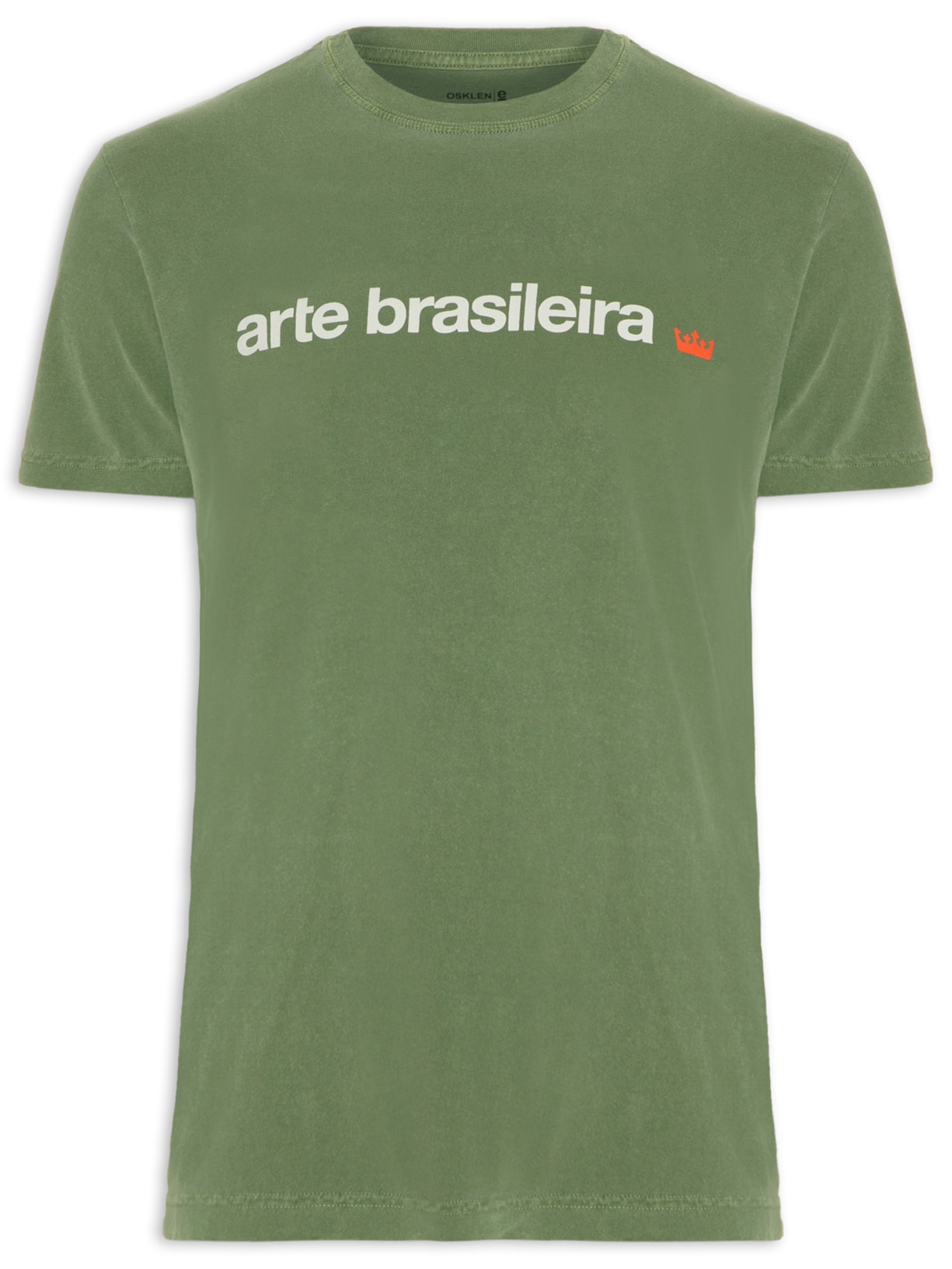 Camiseta Masculina Stone Arte Brasileira - Verde