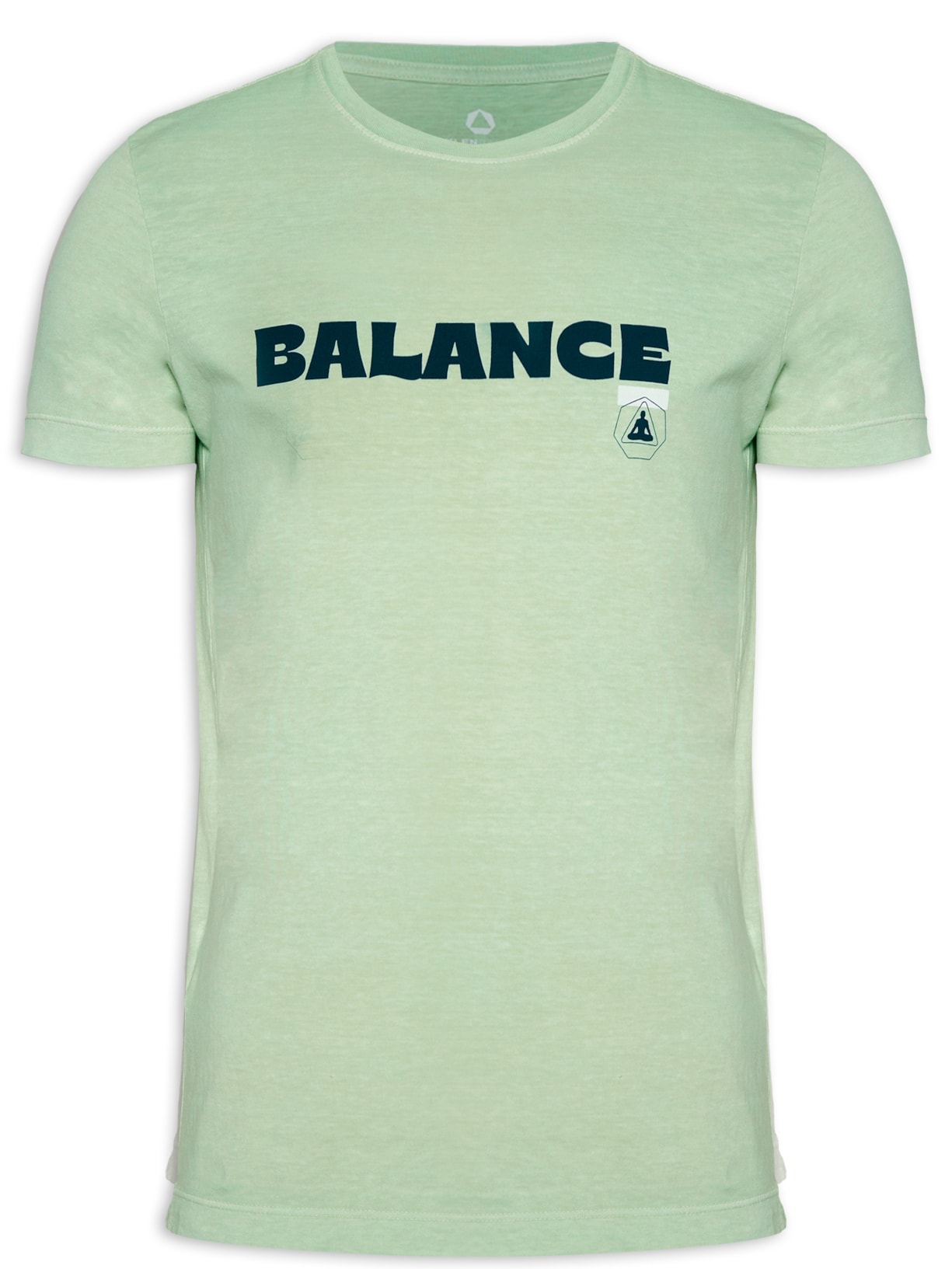 Camiseta Masculina Stone Balance Verde Osklen