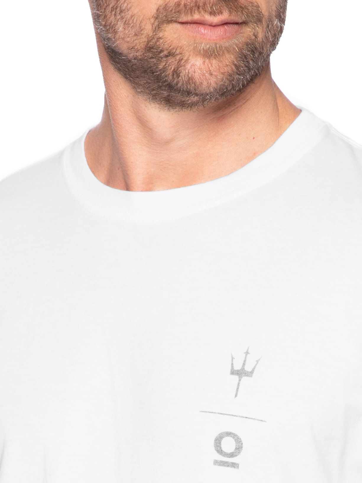 Camiseta Masculina Stone Bandeira Mergulho Branco Osklen