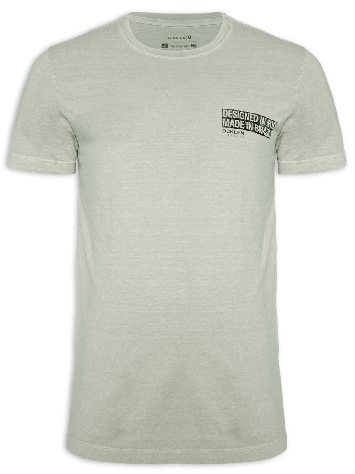 Camiseta Masculina Stone - Bege