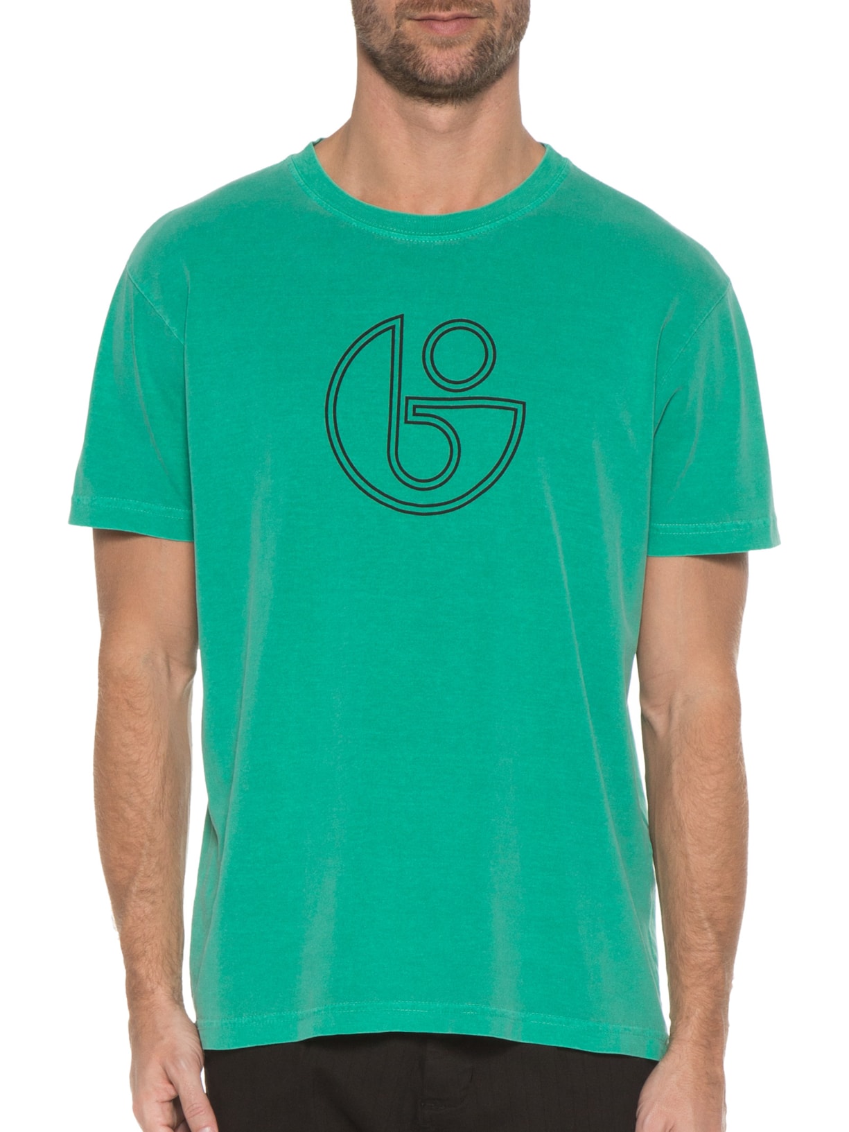 Camiseta Masculina Stone Bienal Verde Osklen