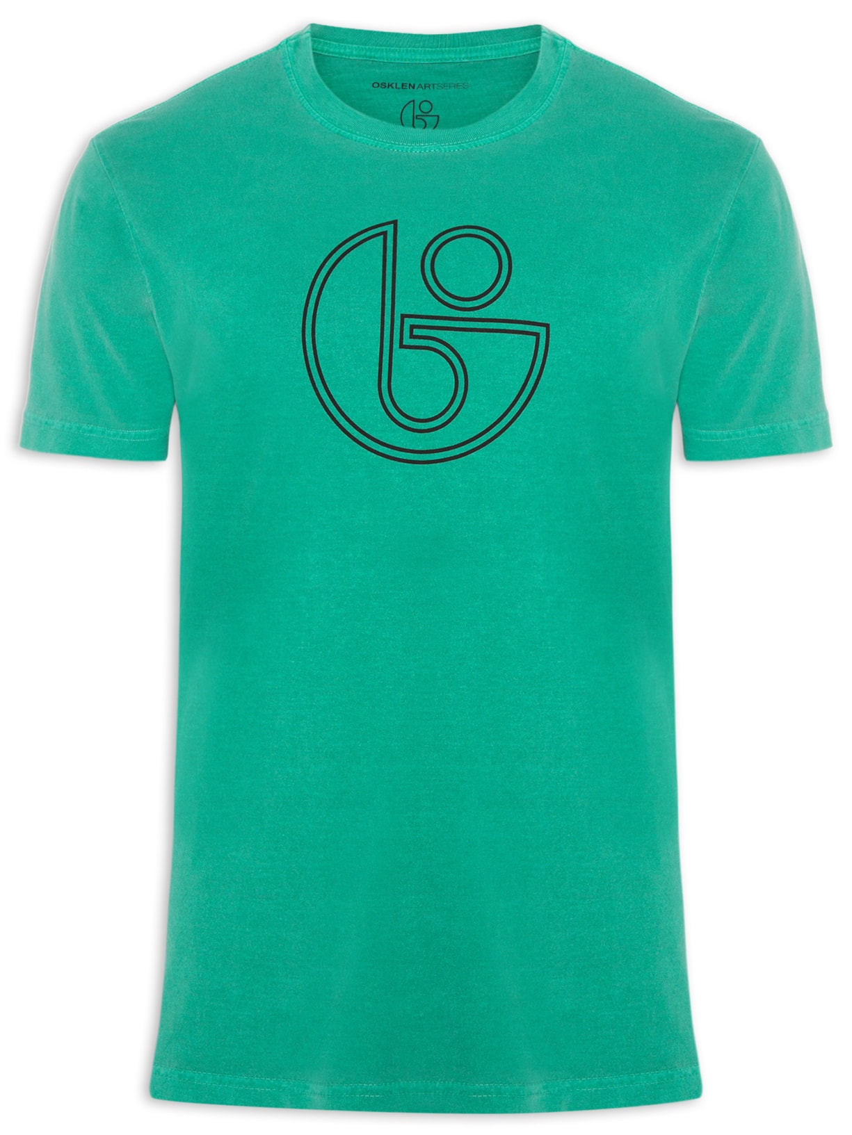Camiseta Masculina Stone Bienal Verde Osklen