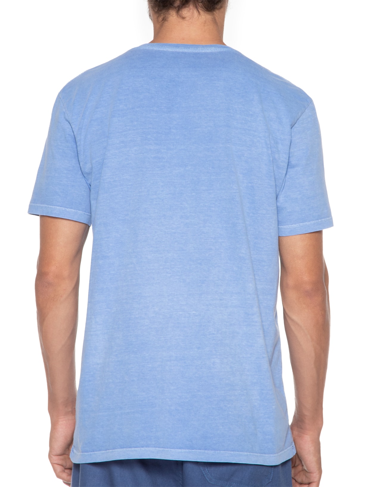 Camiseta Masculina Stone Bolso Azul Zapalla