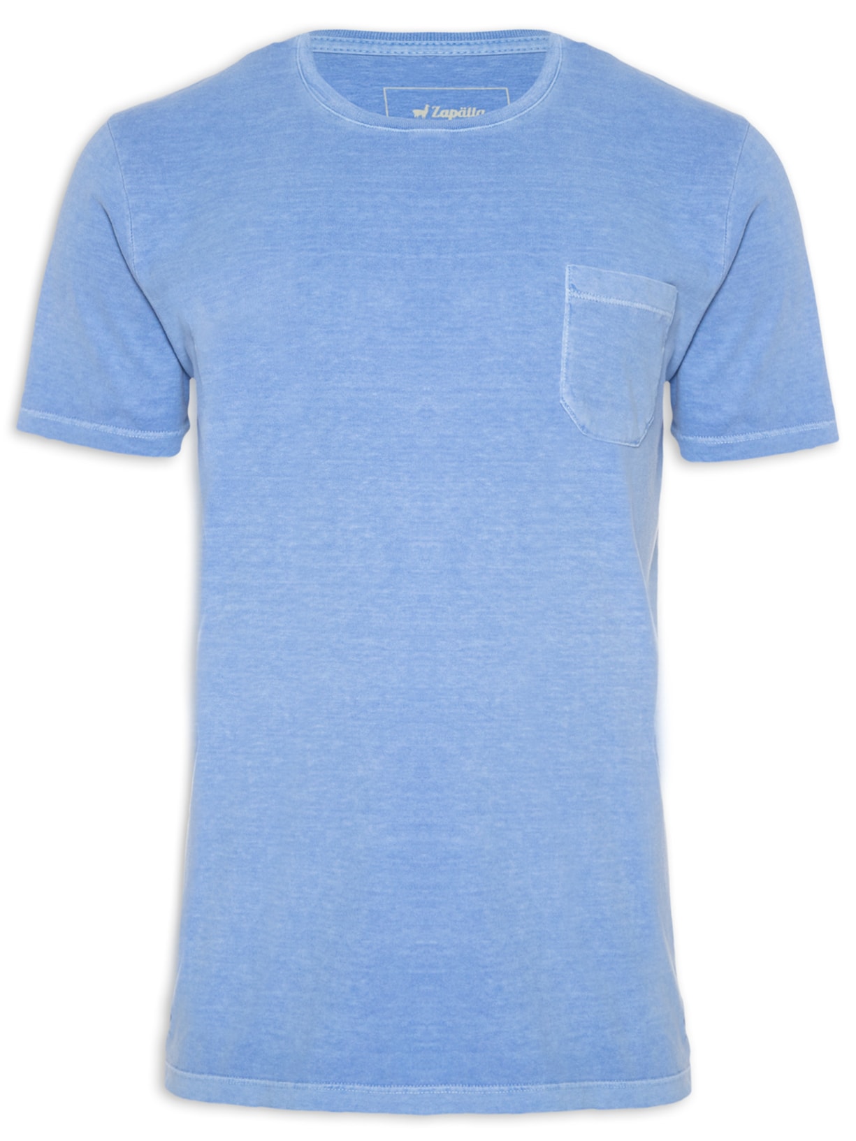 Camiseta Masculina Stone Bolso Azul Zapalla