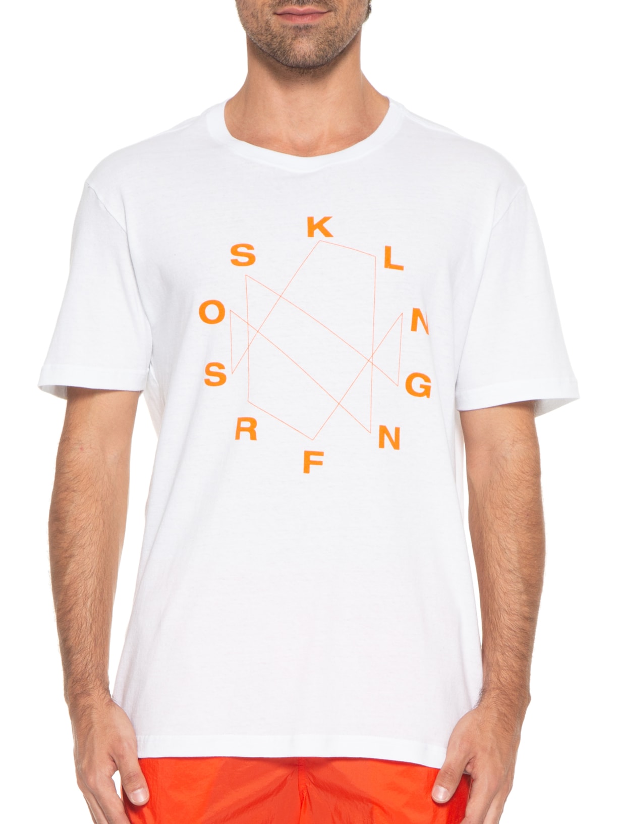 Camiseta Masculina Stone Branco Osklen