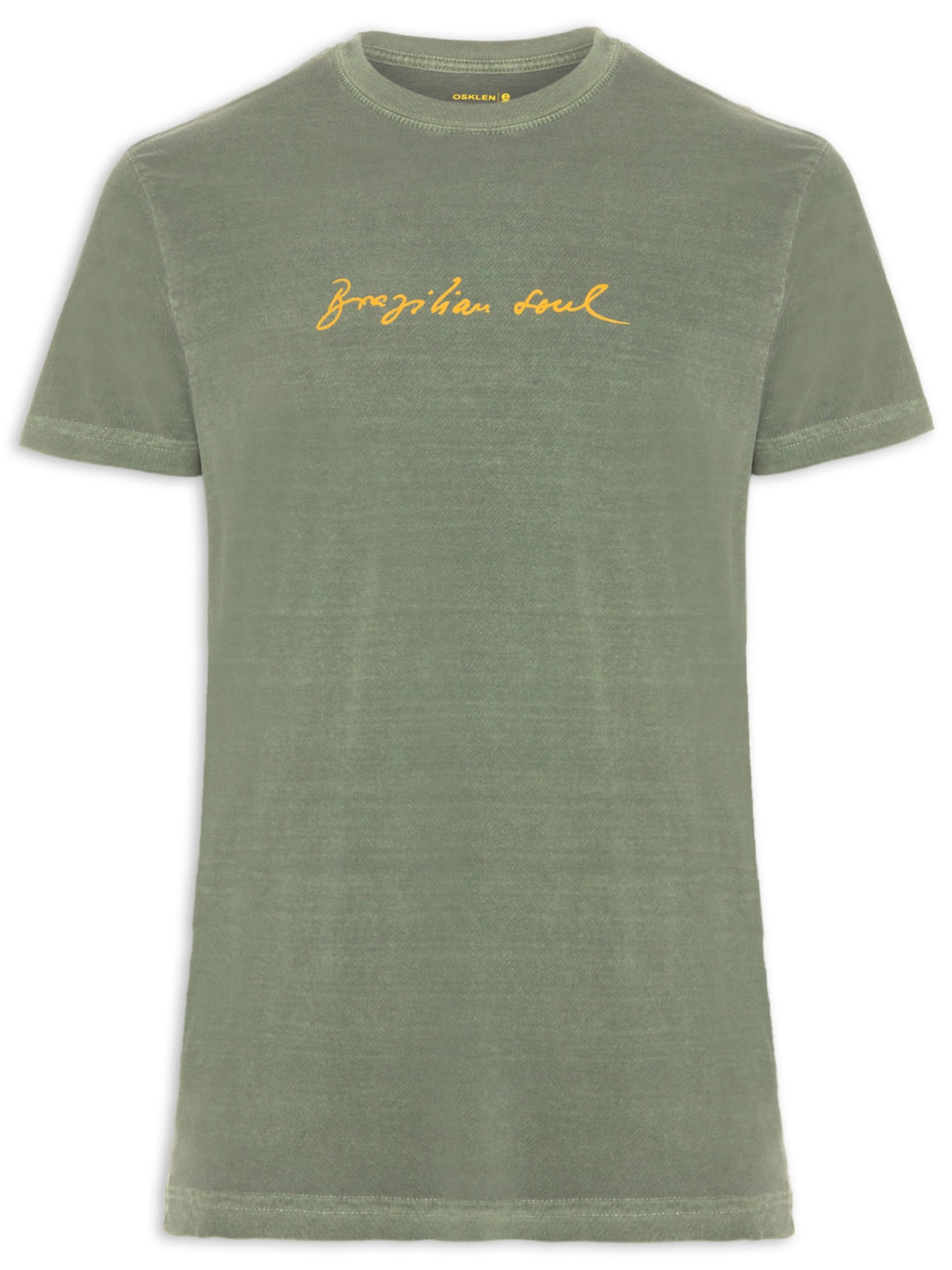 Camiseta Masculina Stone Brazilian Soul - Verde