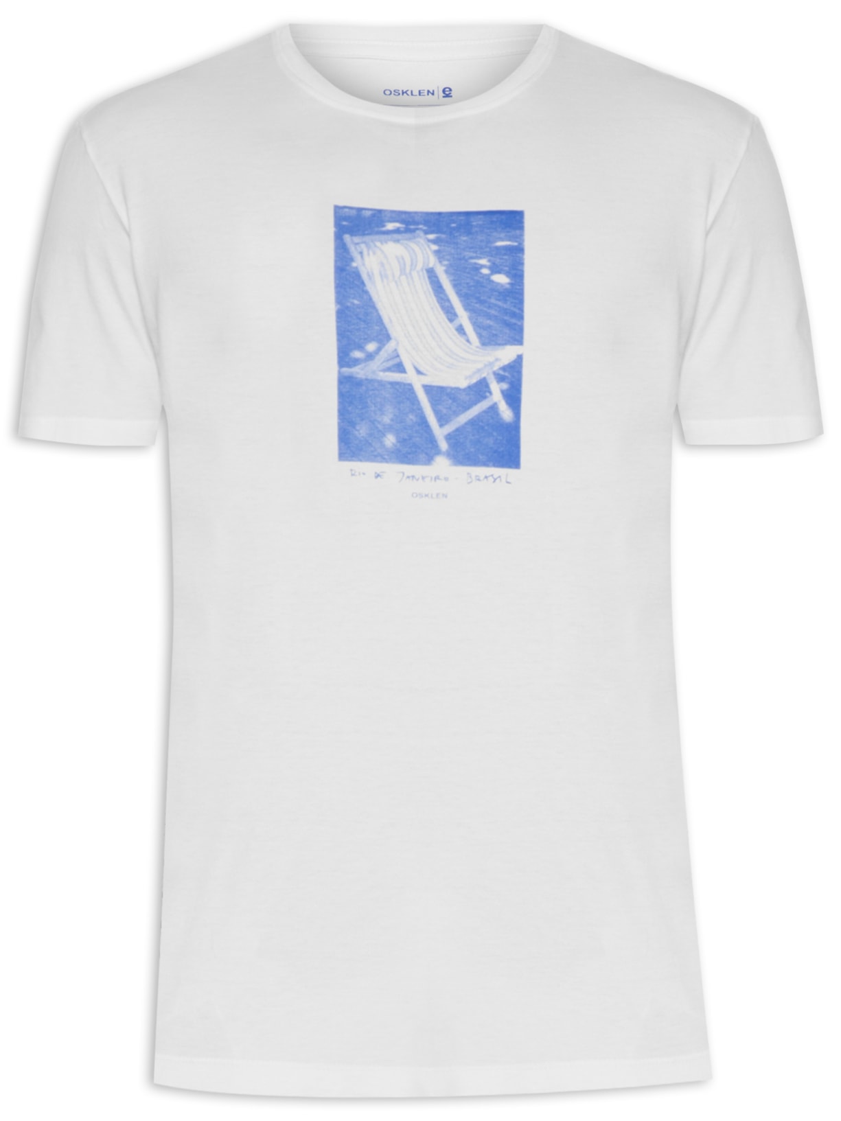Camiseta Masculina Stone Cadeira Branco Osklen