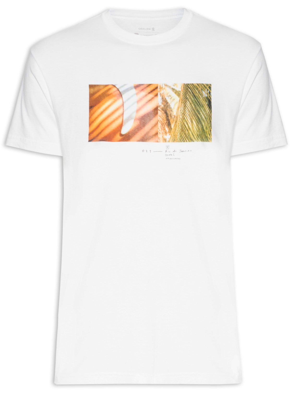 Camiseta Masculina Stone Caio 02 Manga Curta - Branco