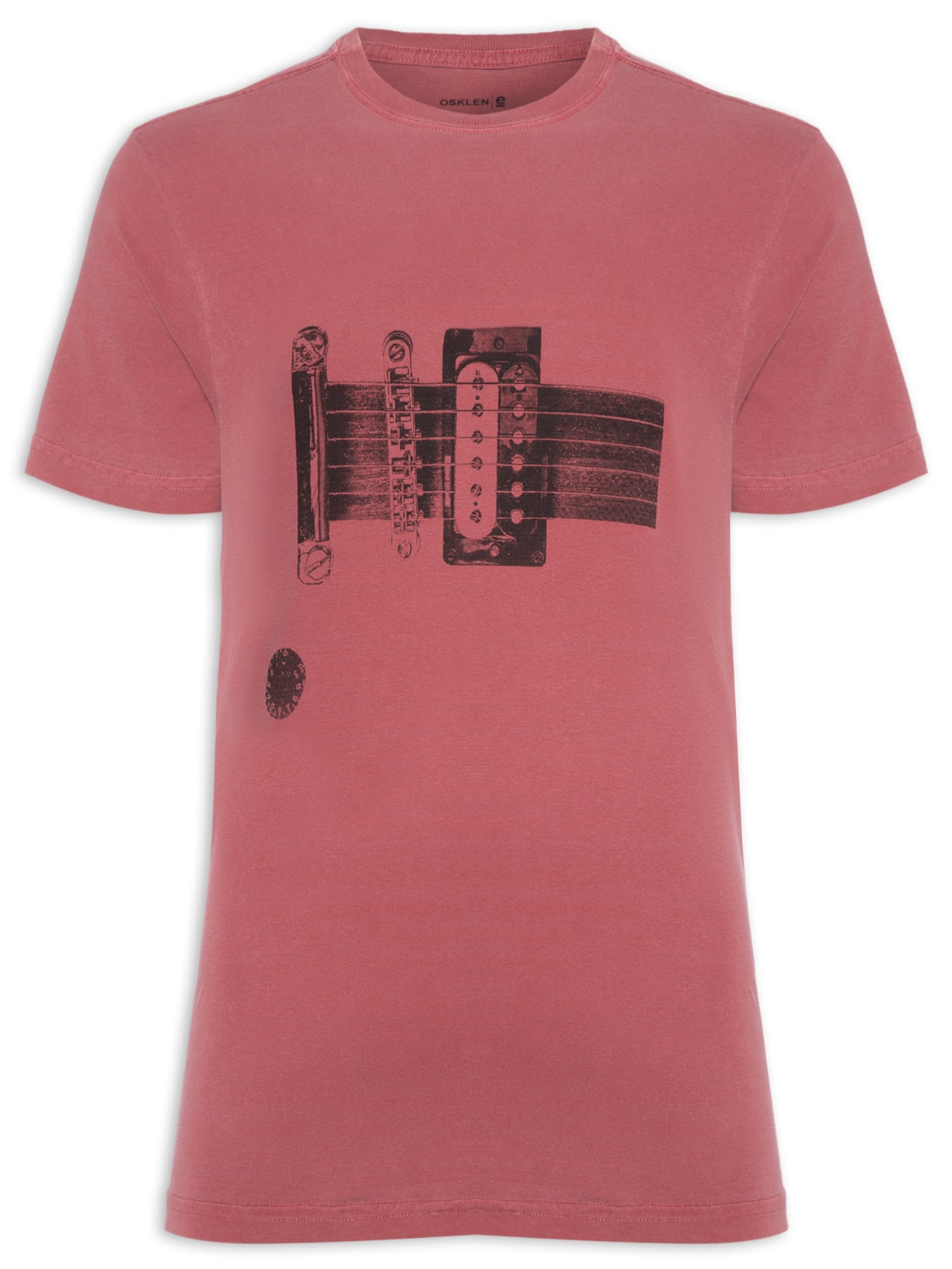 Camiseta Masculina Stone Captador - Vermelho