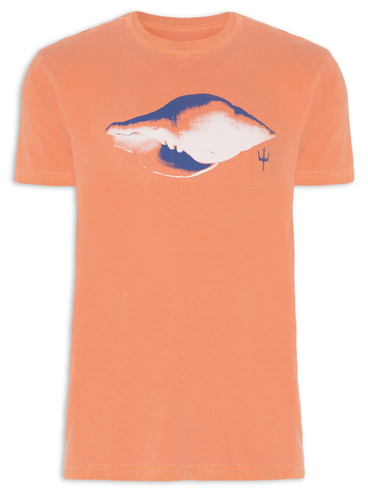 Camiseta Masculina Stone Caramujo - Laranja