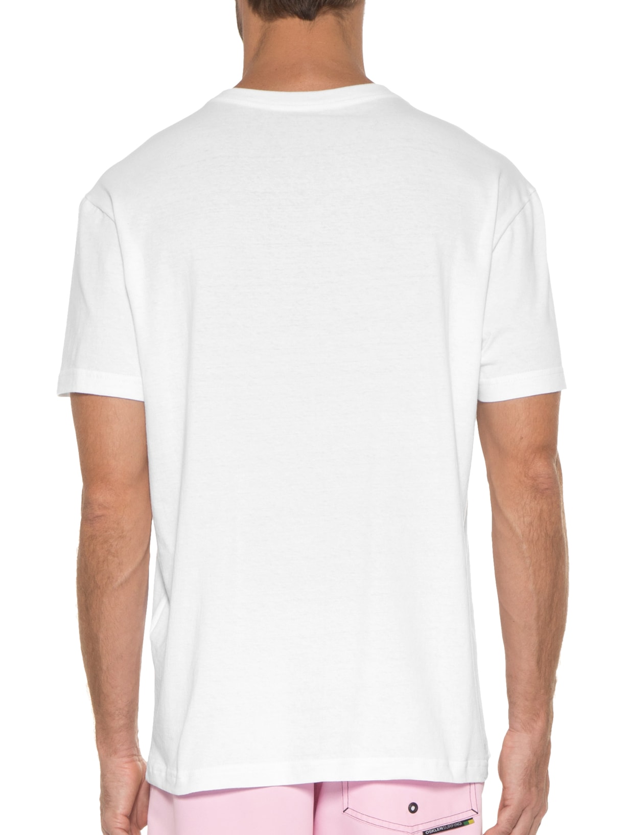 Camiseta Masculina Stone Carbon Fiber Branco Osklen