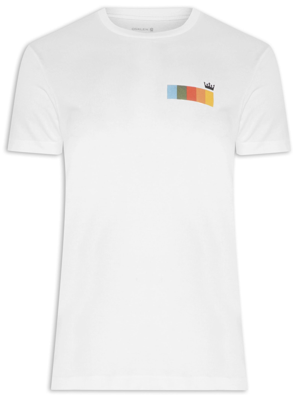 Camiseta Masculina Stone Colors - Branco