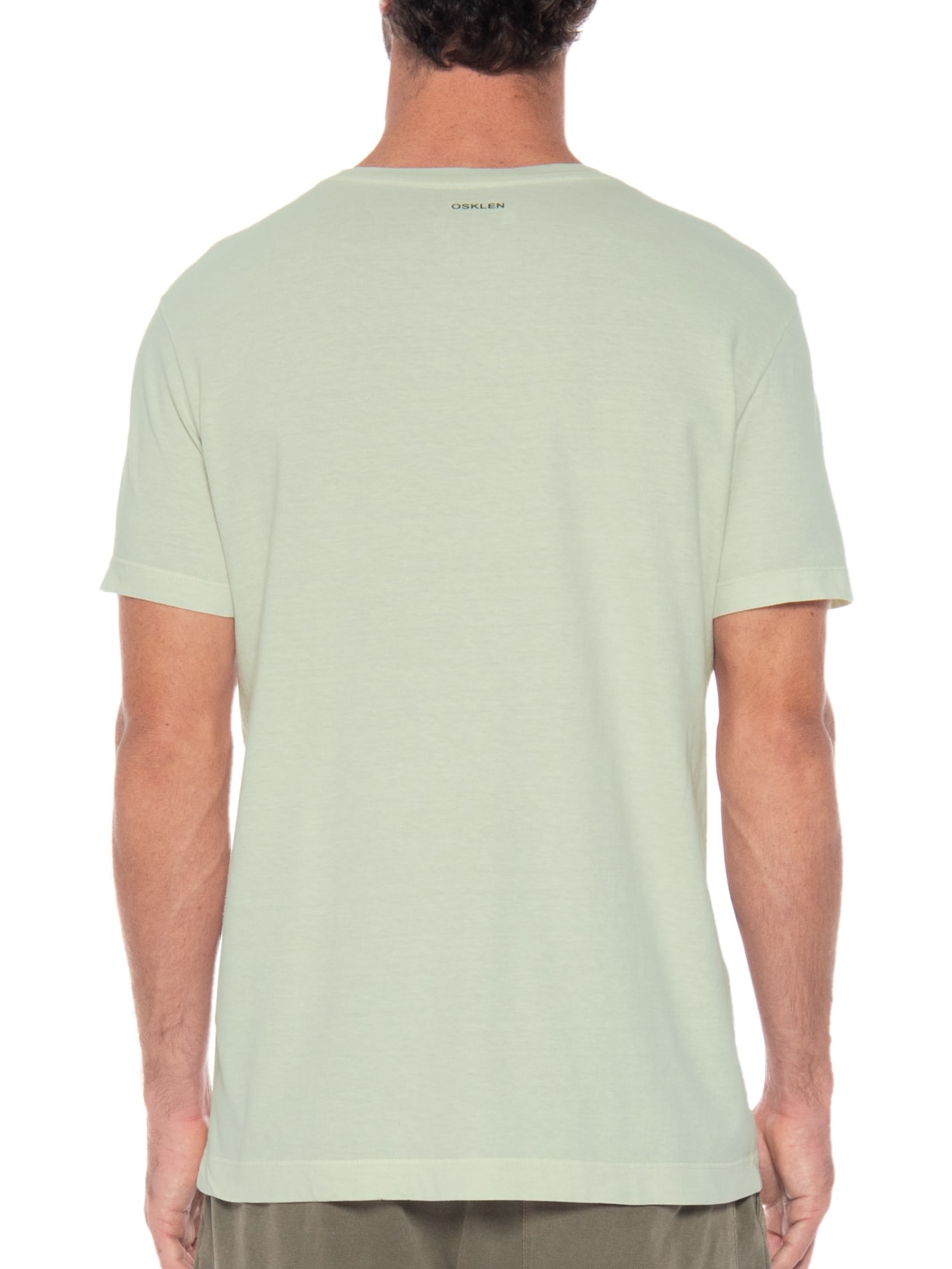 Camiseta Masculina Stone Concha Bege Osklen