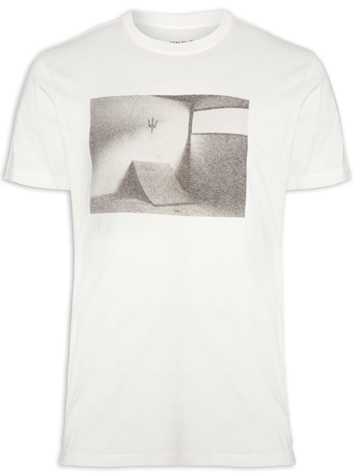 Camiseta Masculina Stone Concrete - Off White
