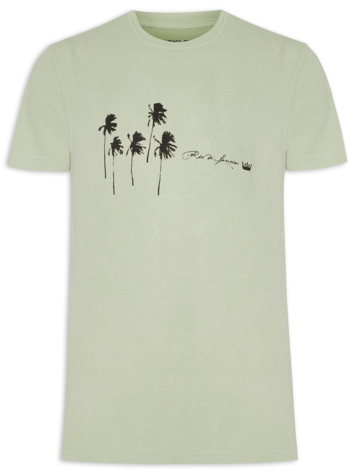 Camiseta Masculina Stone Coqueiros 5 - Verde