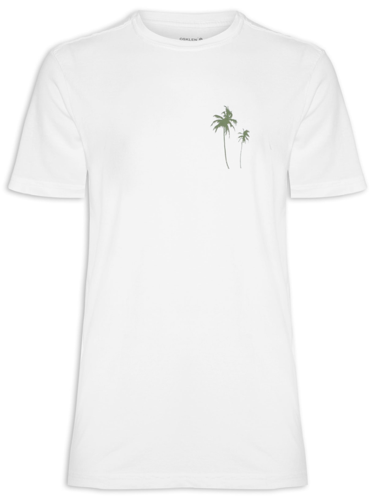 Camiseta Masculina Stone Coqueiros - Branco