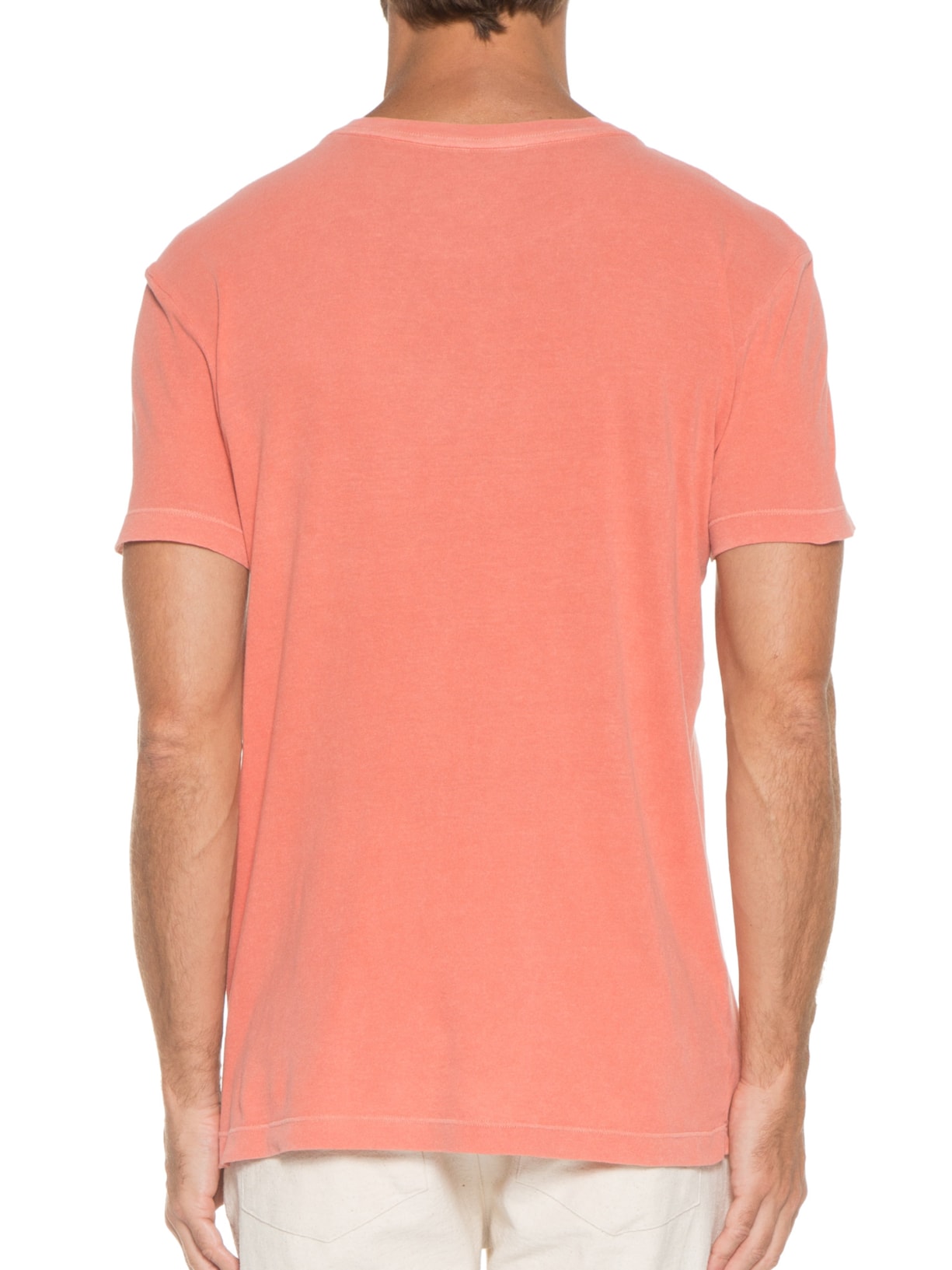 Camiseta Masculina Stone Coqueiros Laranja Osklen