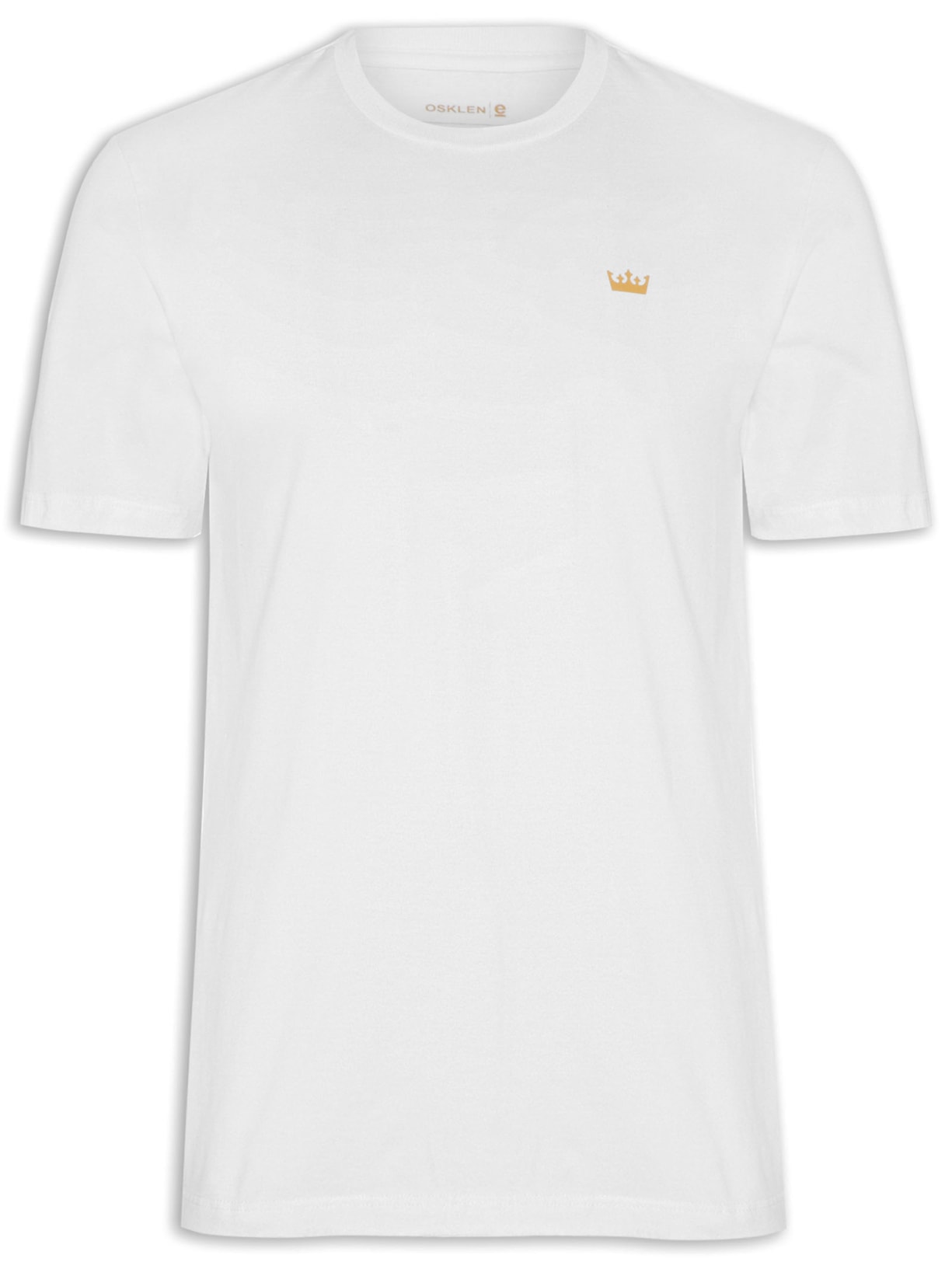 Camiseta Masculina Stone Coroa Colors - Branco