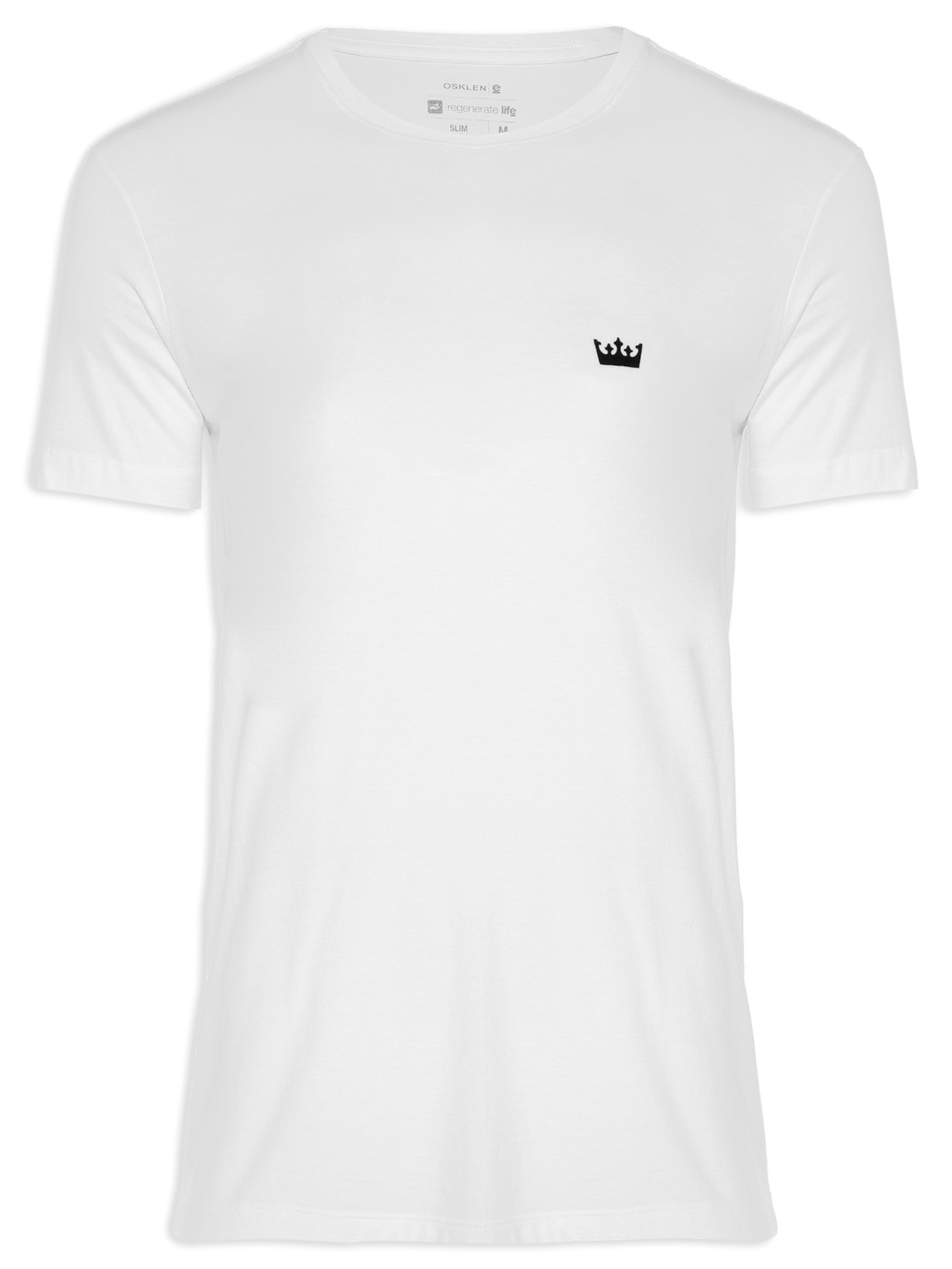 Camiseta Masculina Stone Coroa Flower - Branco