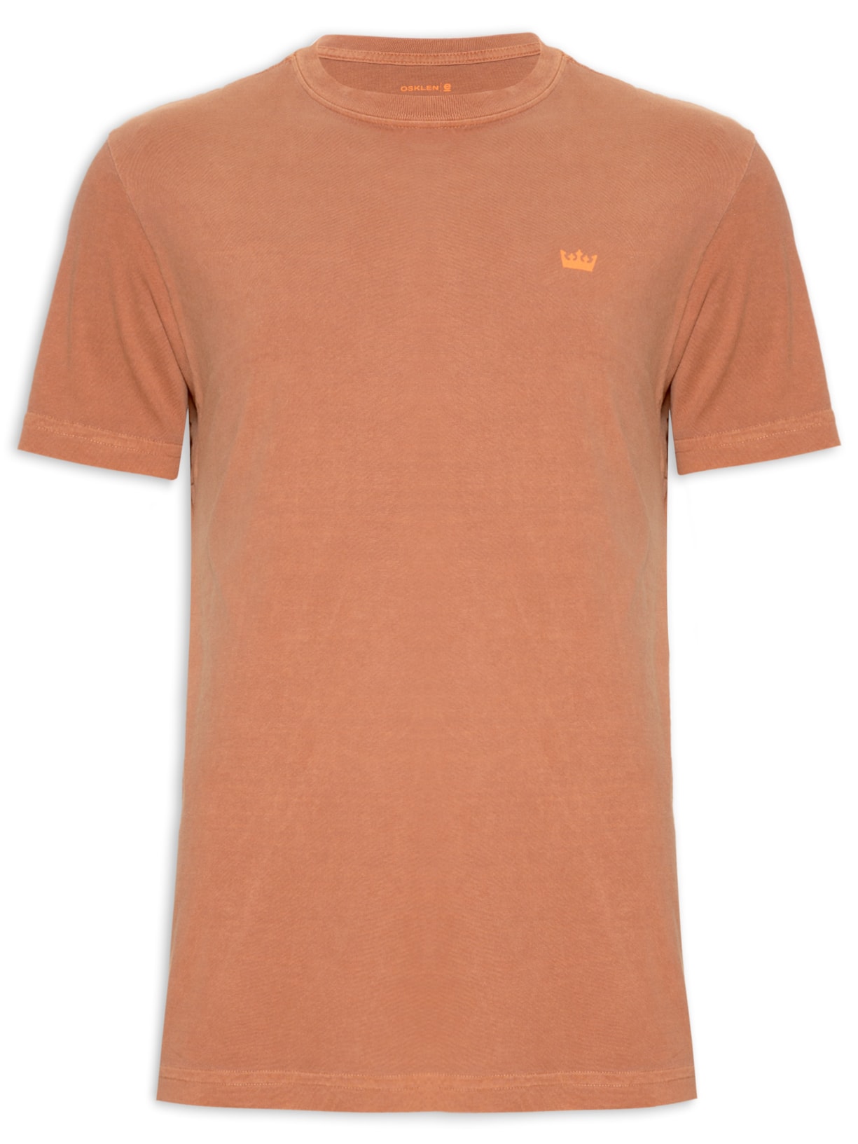 Camiseta Masculina Stone Coroa - Marrom