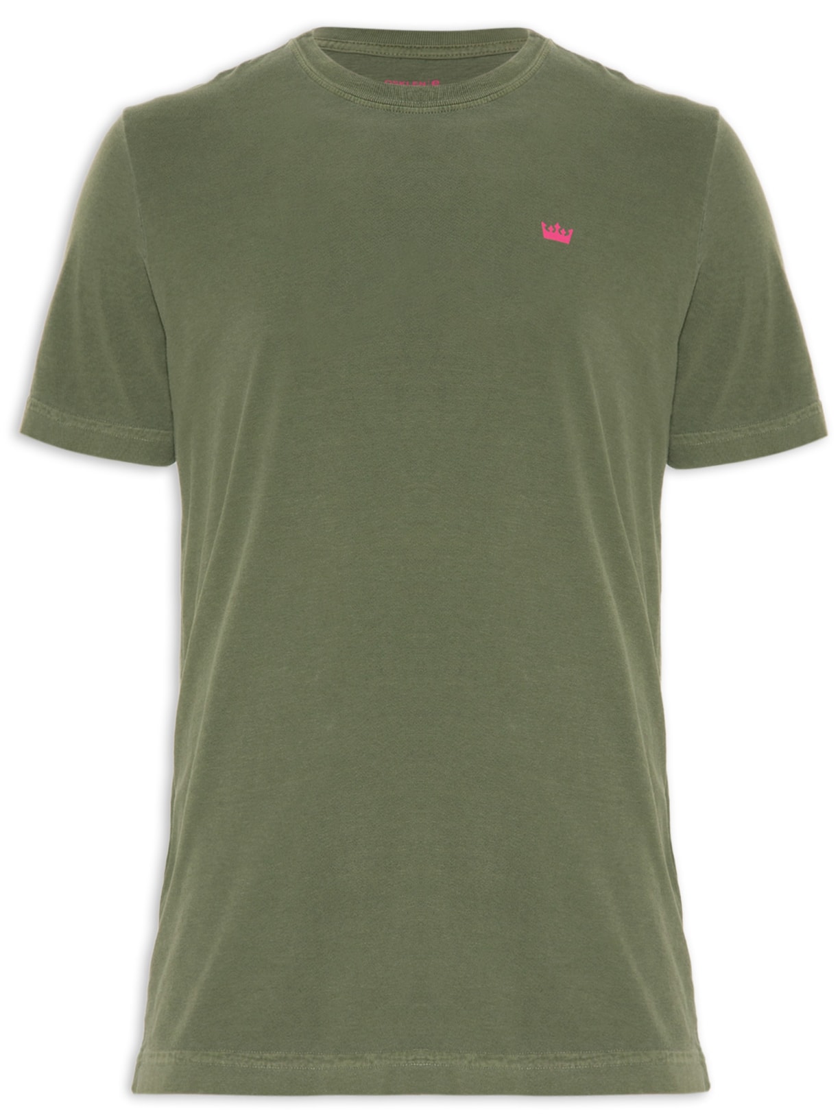 Camiseta Masculina Stone Coroa - Verde