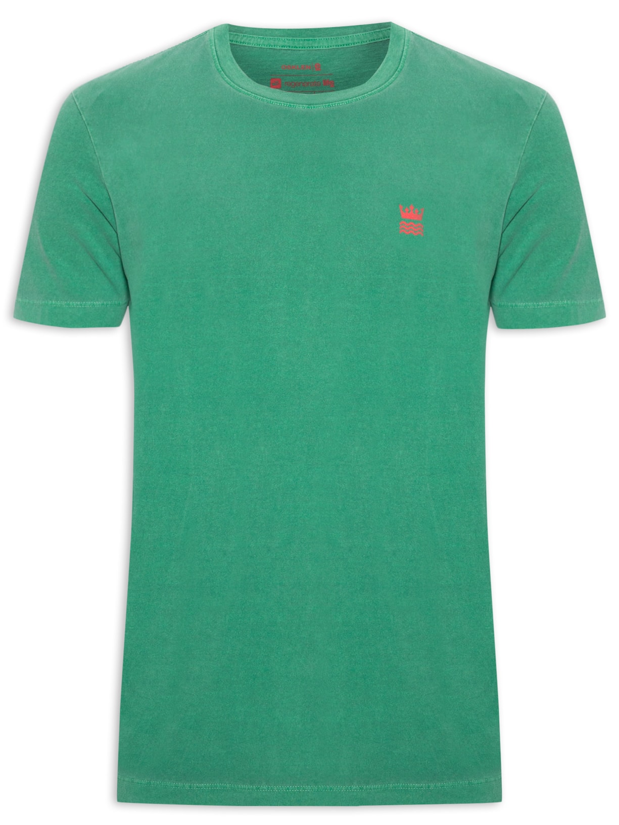 Camiseta Masculina Stone Crown N’ Waves - Verde