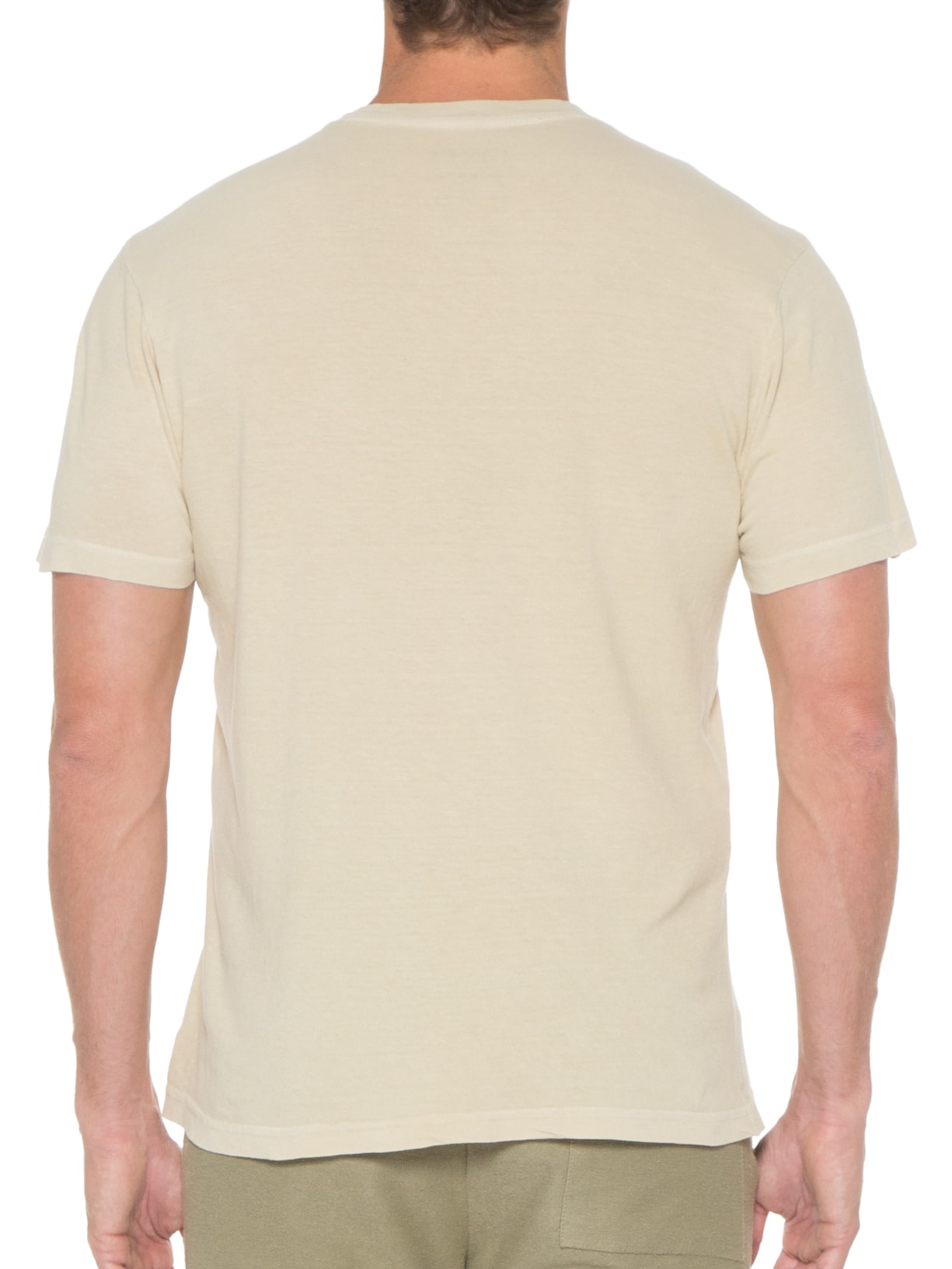 Camiseta Masculina Stone Cycling Bege Osklen