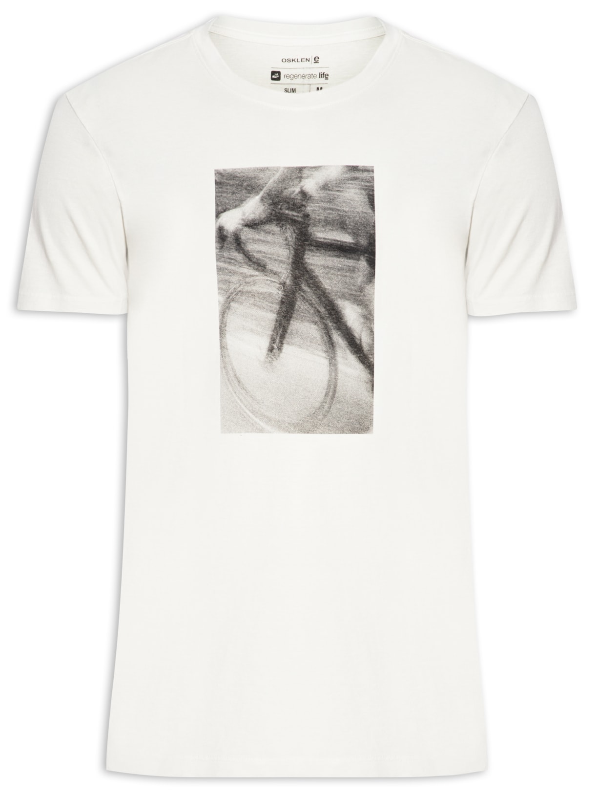 Camiseta Masculina Stone Cycling - Off White
