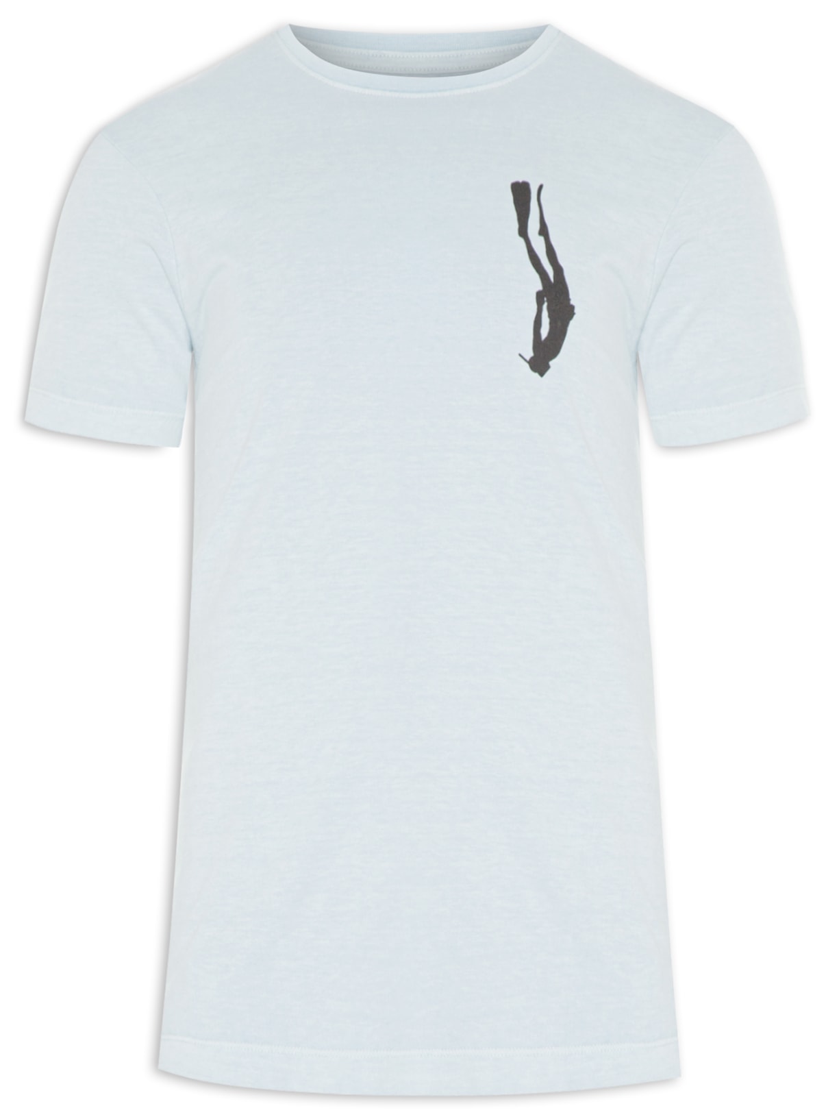 Camiseta Masculina Stone Diver - Azul