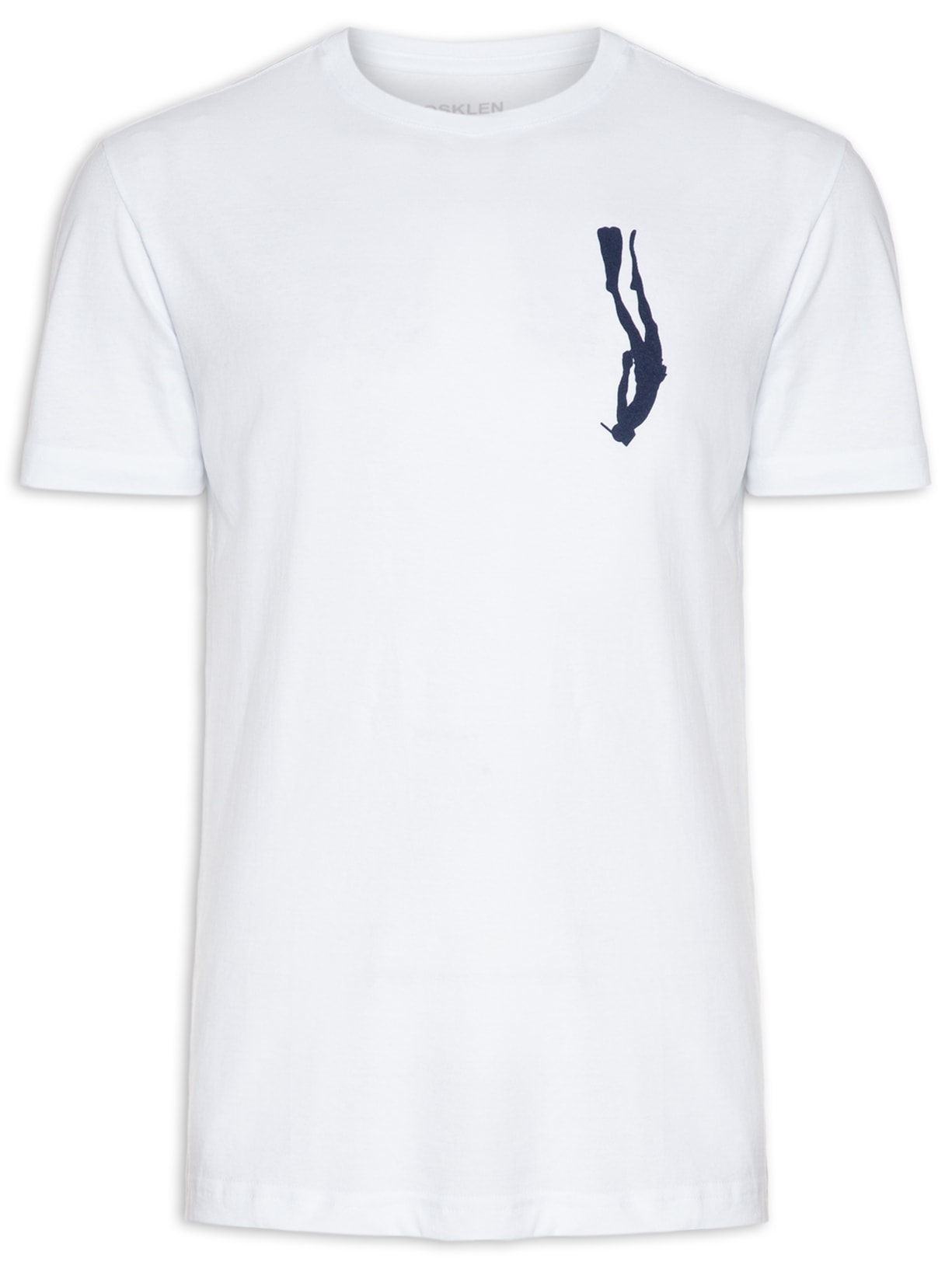 Camiseta Masculina Stone Diver - Branco