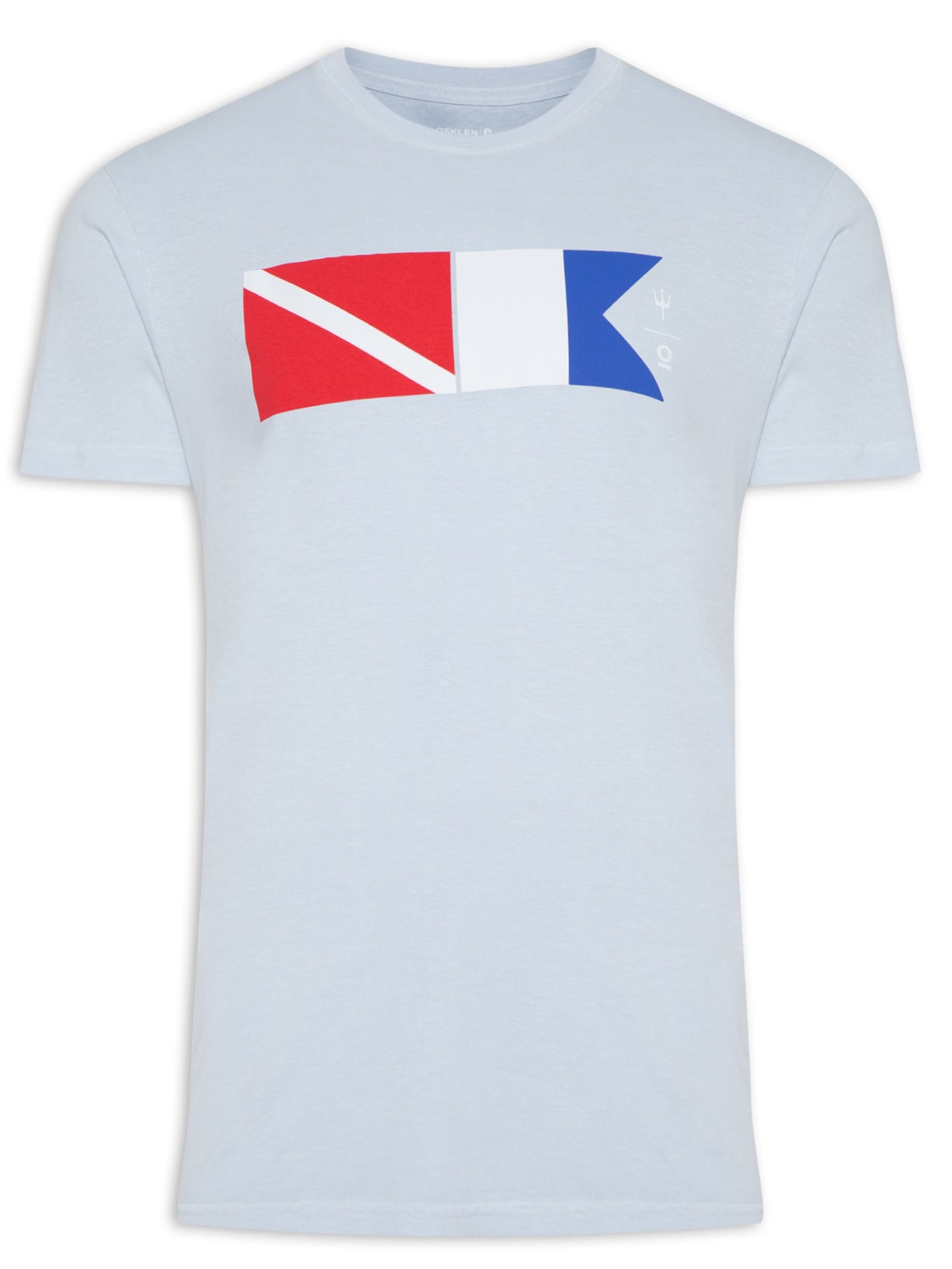 Camiseta Masculina Stone Diving Flags - Azul