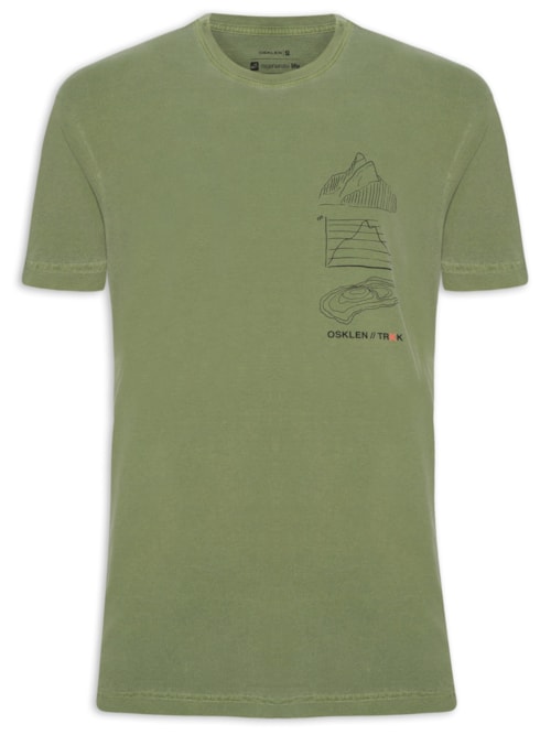Camiseta Masculina Stone Dois Irmãos - Verde