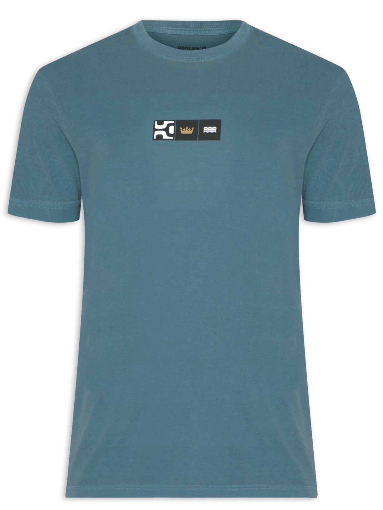 Camiseta Masculina Stone Elements - Azul