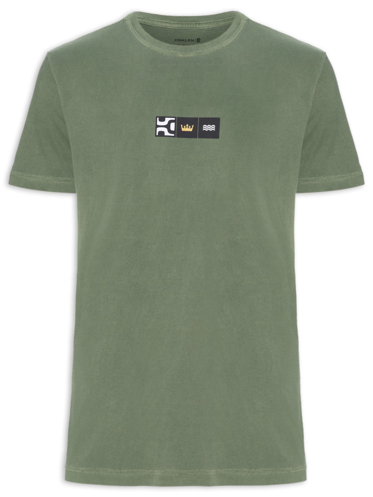 Camiseta Masculina Stone Elements - Verde