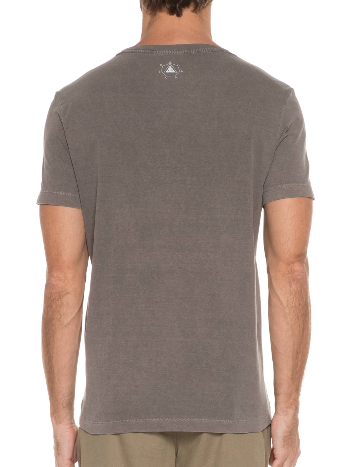 Camiseta Masculina Stone Equanimity Cinza Osklen