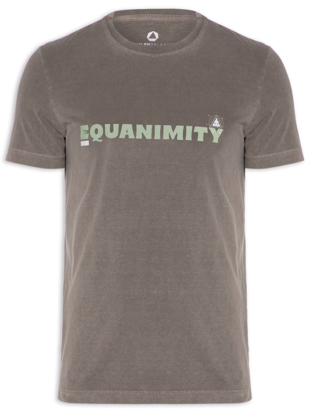 Camiseta Masculina Stone Equanimity Cinza Osklen