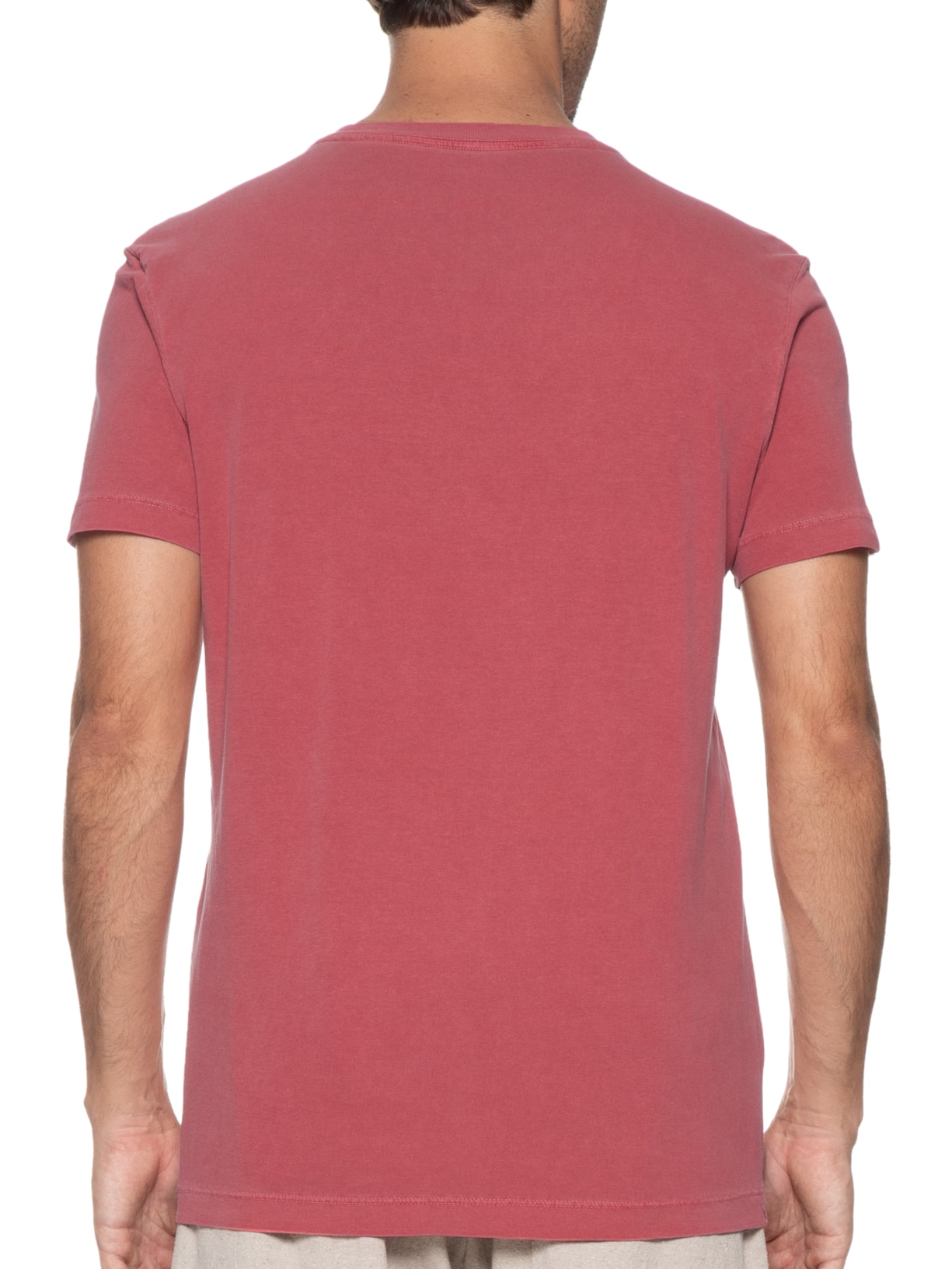 Camiseta Masculina Stone Ethos Vermelho Osklen