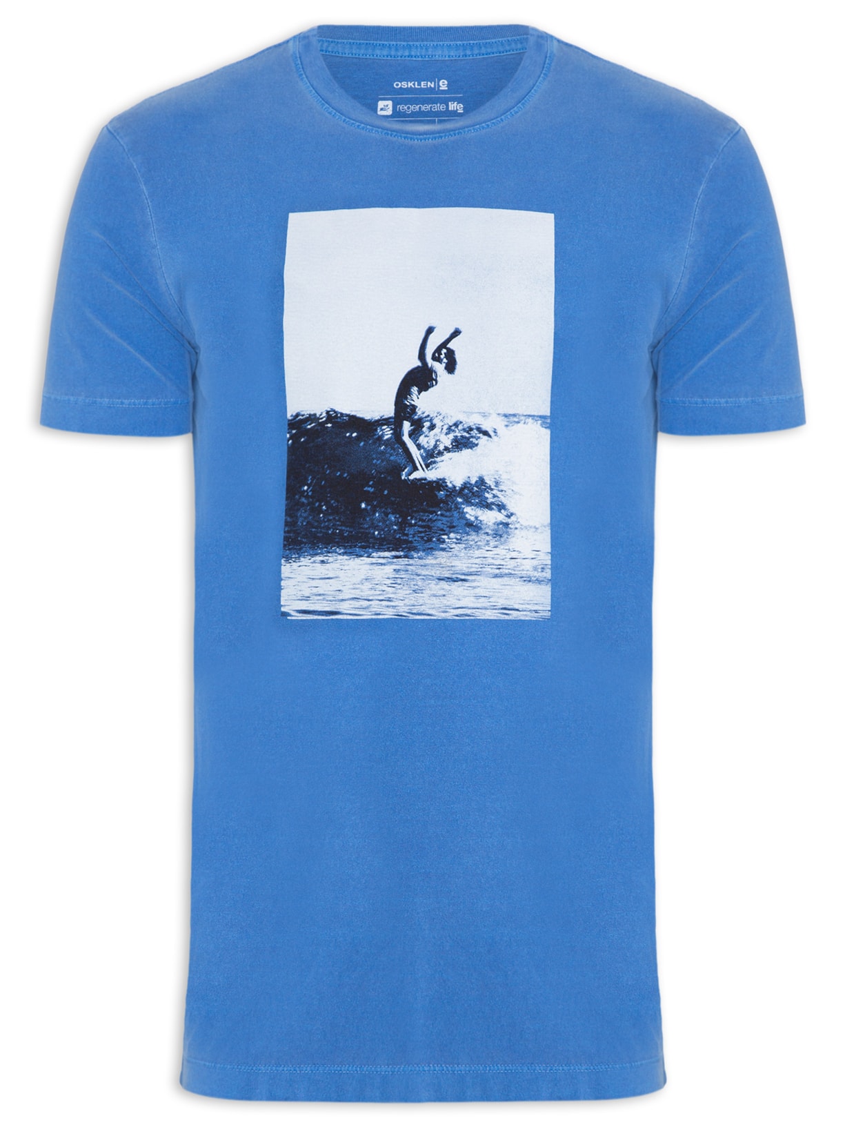 Camiseta Masculina Stone Grumari 03 - Azul