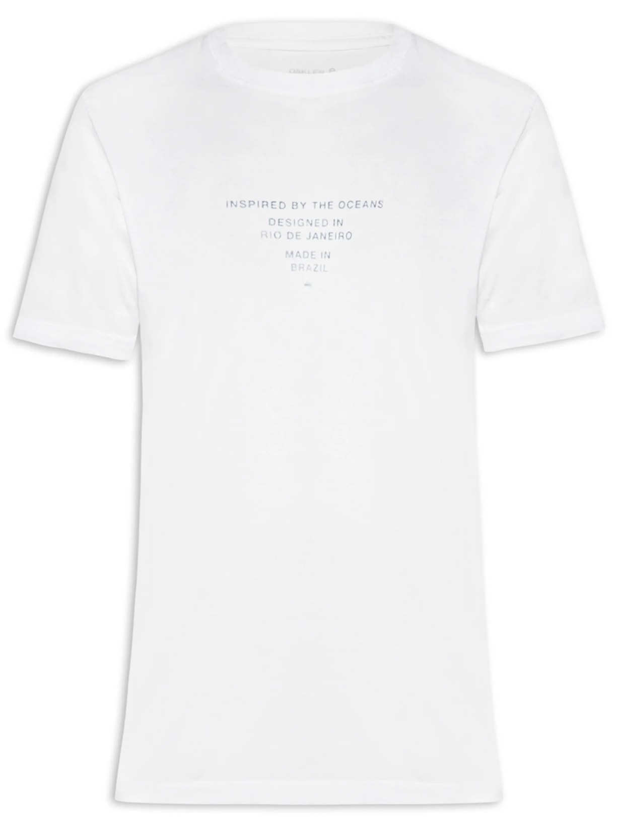 Camiseta Masculina Stone Imaginary Places Branco Osklen