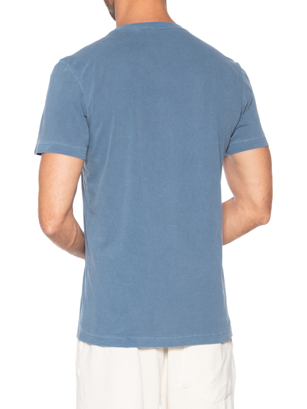 Camiseta Masculina Stone Inspired By The Ocean Azul Osklen
