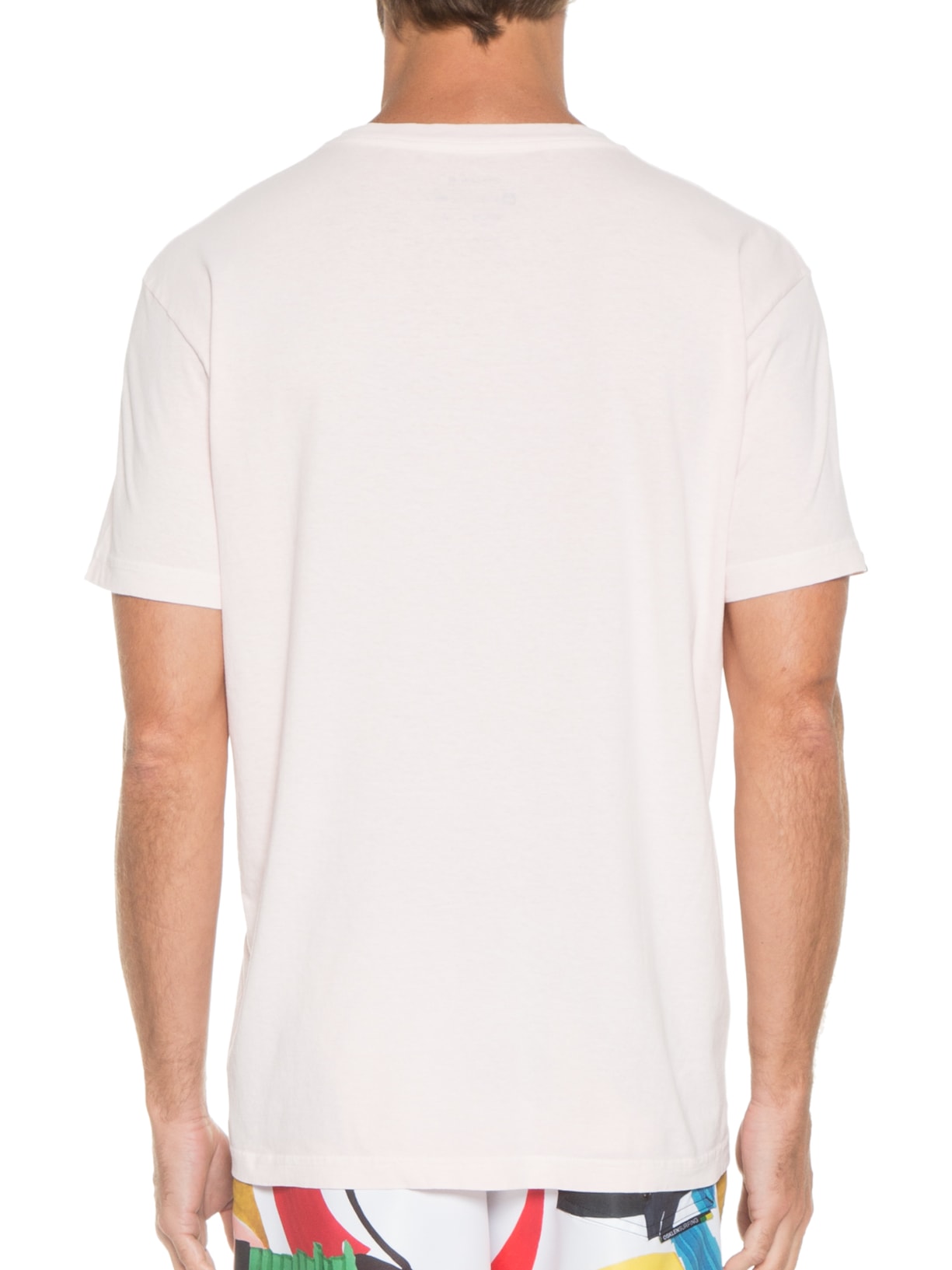 Camiseta Masculina Stone Ipanema Compositio Rosa Osklen