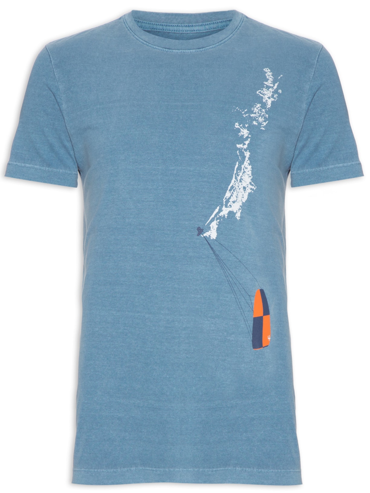 Camiseta Masculina Stone Kite Trace - Azul
