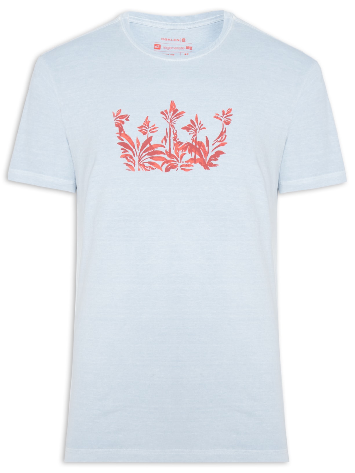 Camiseta Masculina Stone Lazuli Crown Manga Curta - Azul