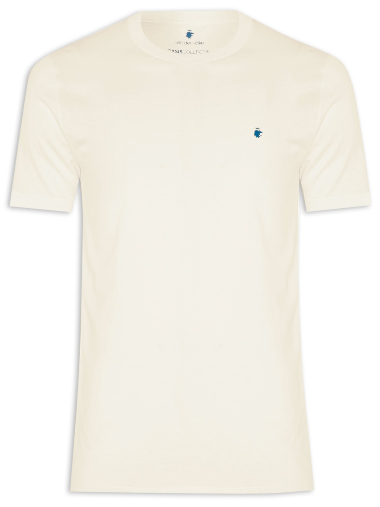 Camiseta Masculina Stone Lion - Off White