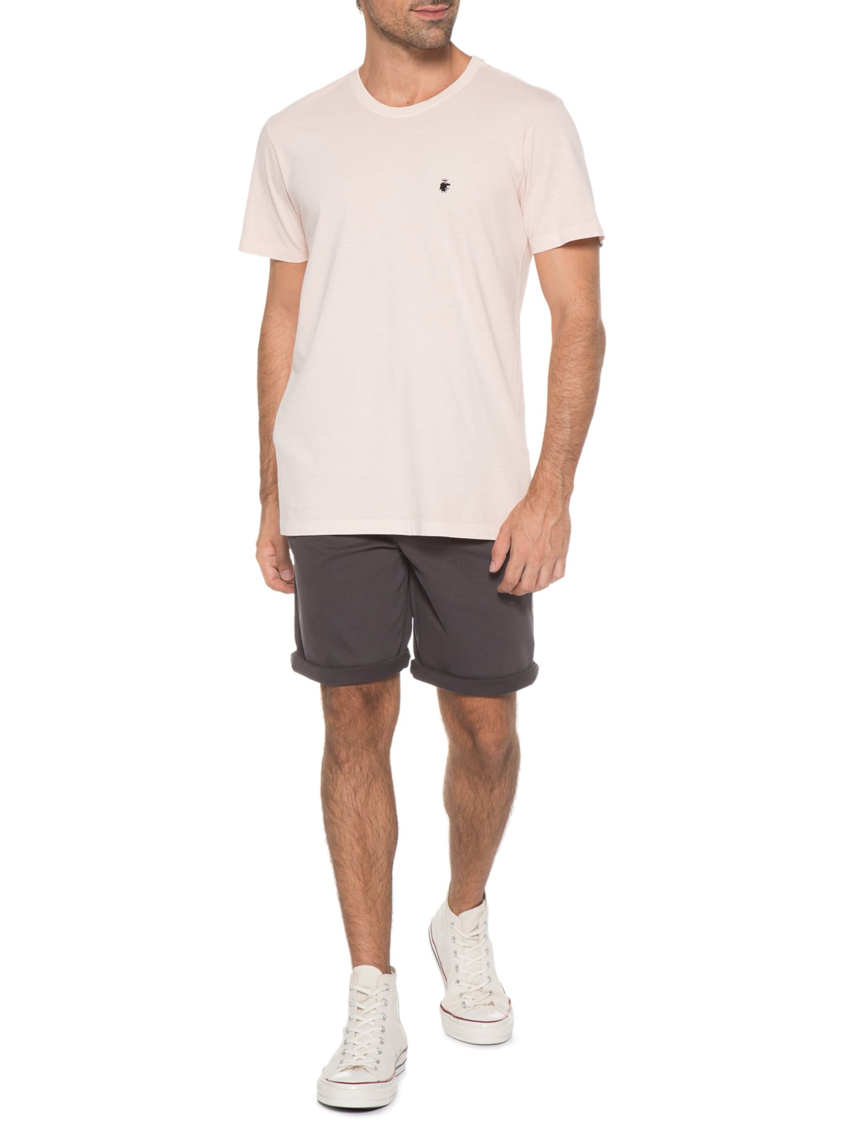 Camiseta Masculina Stone Lion Rosa Von Der Volke