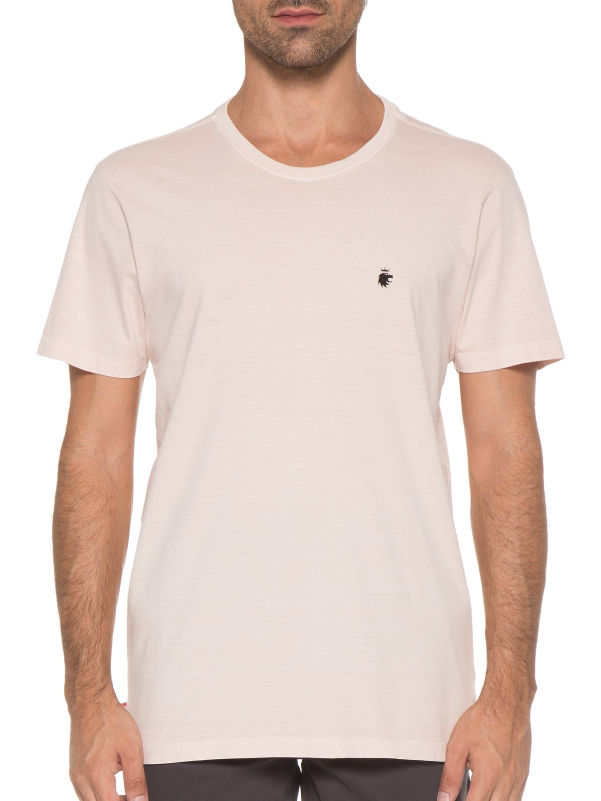 Camiseta Masculina Stone Lion Rosa Von Der Volke