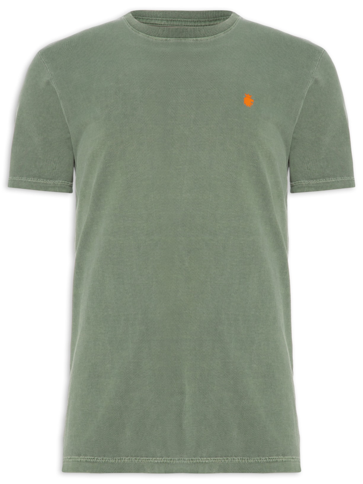 Camiseta Masculina Stone Lion - Verde